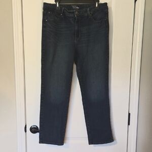 Dark Blue Denim‎ Jeans
